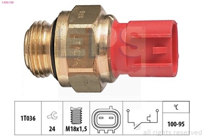 CONMUTADOR DE VENTILADOR SUZUKI 1-850-186  