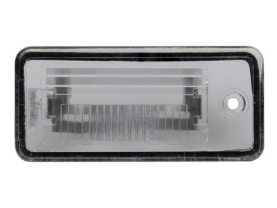 Audi a3 a4 b6 b7 a6 q7 лампа номерного знака реєстрації фото №1