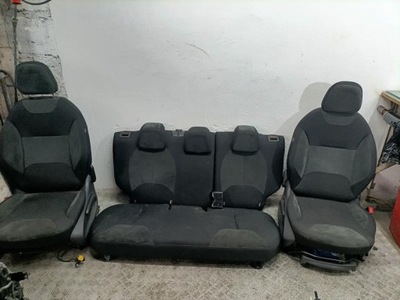 Сиденье сиденья заднее сиденье задняя ремни citroen c3 ii фото №1