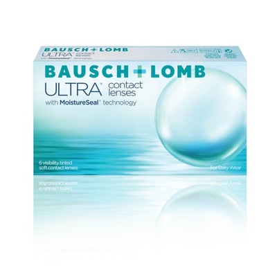 Soczewki kontaktowe Ultra Bausch & lomb BC 8,5 6 szt -1,00