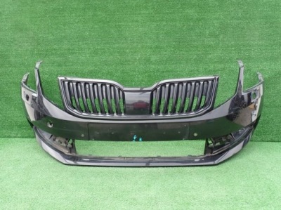 Skoda octavia iii lift 17- бампер передний перед фото №1