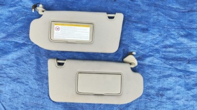 Захист сонцезахисна козирок лівий правий комплект infiniti fx ii qx70 фото №1