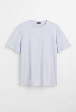 H&M bawełniany t-shirt regular fit S 175 C72