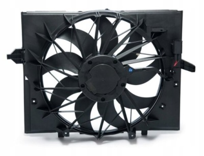 Bmw seria 7 e65, e66, e67 вентилятор +модуль kpl. фото №1