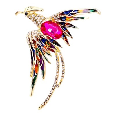Women's Pin, Phoenix, Chinese style brooch