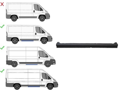 Поріг ремкомплект поріг права pft76021r фото №1
