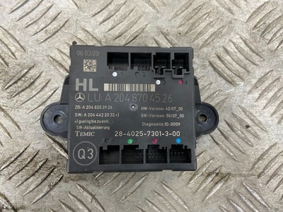 Модуль дверь левых задних c-klasa a2048704526 фото №1