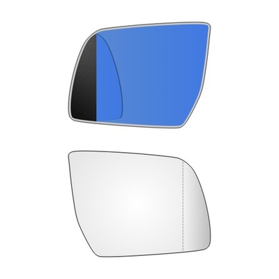 Асферическое зеркало ford ranger 2011-2022 2021 2020 фото №1