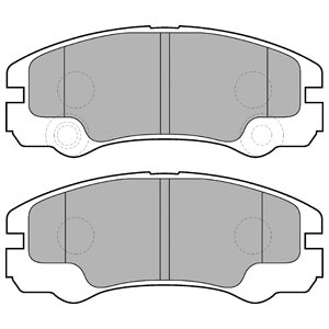 ZAPATAS DE FRENADO DELPHI LP1552  