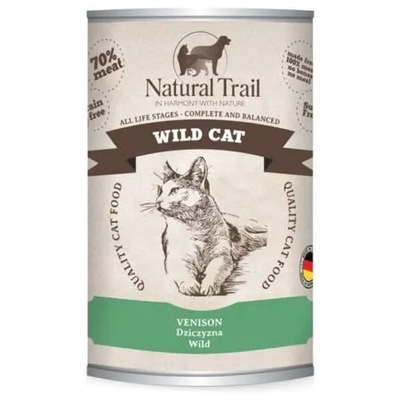 Natural Trail Wild Cat z Dziczyzną 400g