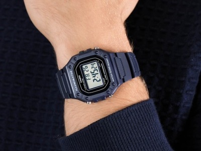 Casio ZEGAREK MĘSKI CASIO W-218H-2A + BOX