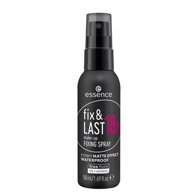 ESSENCE Fix&Last 18h spray utrwalający do makijażu 50ml