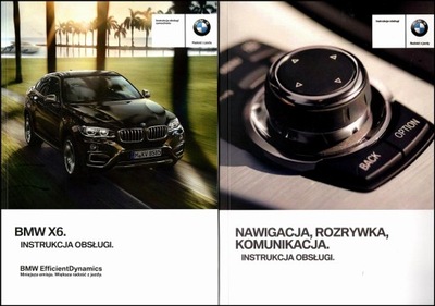 BMW X6 POLSKA MANUAL OBSLUGI- --2014-2019-  