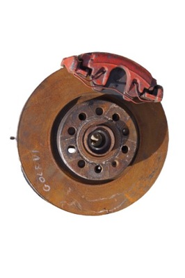 Поворотный кулак левый перед vw golf vi фото №1