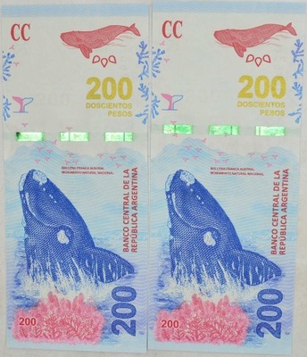 10.xx.Zest.Argentyna, Banknoty szt.2, St.1