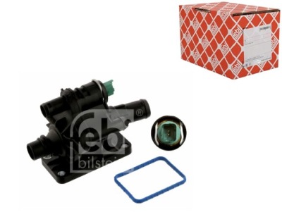 Термостат жидкость охлаждающей volvo c30 s40 ii s80 ii v50 v70 iii фото №1