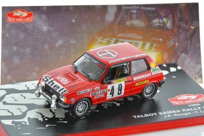 TALBOT Samba Gr.B J.P.Rouget Monte 1984 1/43 ixo