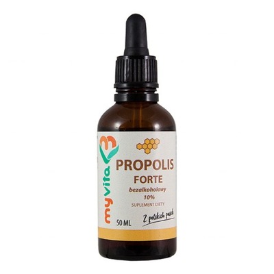 Krople MyVita Propolis FORTE 10% bezalkoholowy