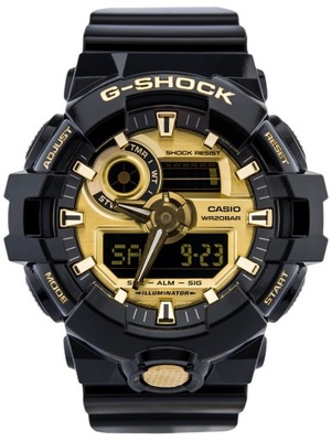 Zegarek męski CASIO G-SHOCK GA-710GB-1AER