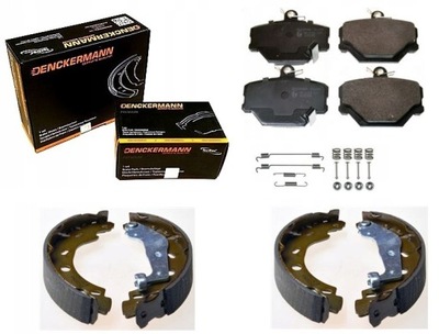 Гальмівні колодки гальмівні колодки пружини smart fortwo roadster citi coupe kpl фото №1