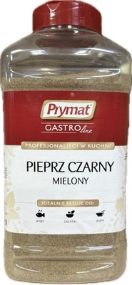 PIEPRZ CZARNY MIELONY 820 G PRYMAT