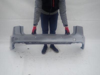 Audi rs6 c7 4g kombi lift 15-18 бампер задняя pdc фото №1