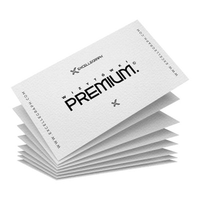 Wizytówki eleganckie grube papier premium 1000 szt