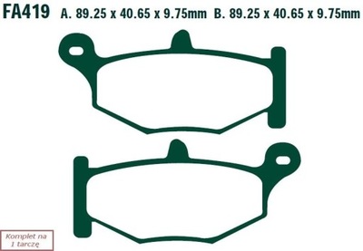 TRINKELĖS HAM. MOTO. SUZUKI GSXR 750 (06-07)/ GSX 1300 HAYABUSA (13-14) 