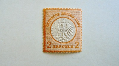 1872 DR Mi.8* czysty znaczek, stan bardzo dobry. Wartość 800,- Euro