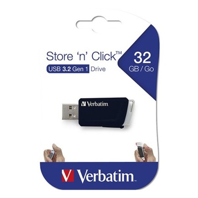 Verbatim USB flash disk, USB 3.0 (3.2 Gen 1), 32GB