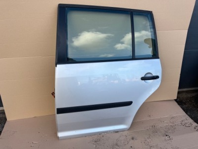 Дверь левая задние volkswagen vw touran la7w 2003-2007 фото №1