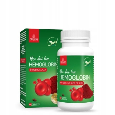 POKUSA RawDietLine Hemoglobina Hemoglobin 120 tab