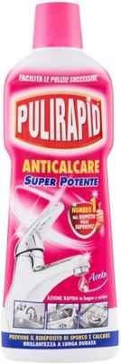 PULIRAPID Aceto odkamieniacz 750 ml WŁOSKI