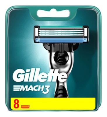 Gillette Mach3 wymienne ostrza do maszynki