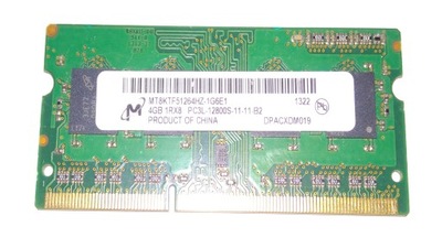 Micron 4GB 1600MHz DDR3L SO-DIMM