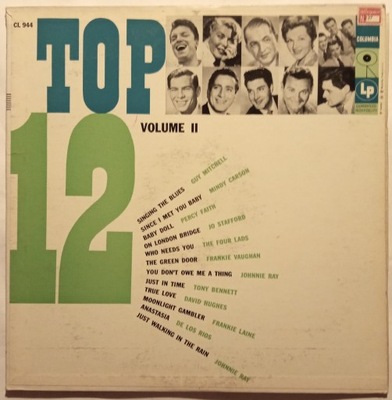 Top 12 - Volume II, Compilation Vinyl US 1957, VG