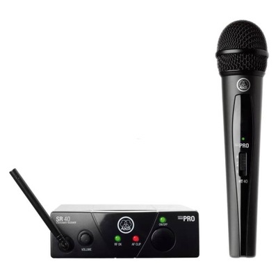 AKG WMS-40 MINI VOCAL SET BD US25A MIKROFON BEZPRZEWODOWY DO RĘKI SYSTEM
