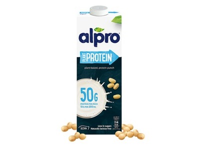 Alpro Napój sojowy Proteinowy wysokobiałkowy 1l