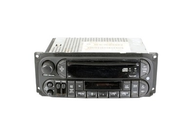 Радио cd fm chrysler voyager iv 00-08 p05091610ae фото №1