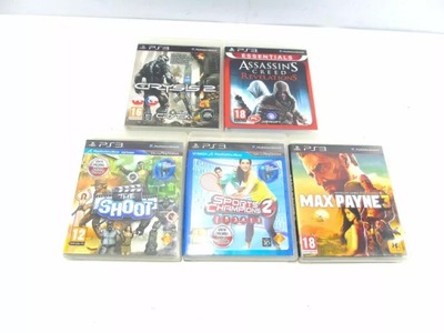 GRY PS3 MIX 5 SZT MAX PAYNE 3