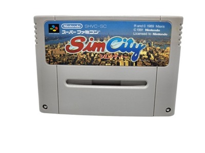 Sim City Super Famicom