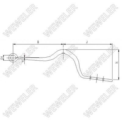 РЕССОРА SCHMITZ WEWELER F001A037KG75, O.E. 017456