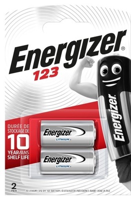 BATERIA ENERGIZER 123 / 2 szt.