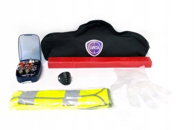 Набор аварийный lancia треугольник жилет лампочка фото №1