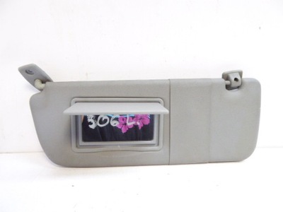 Peugeot 306 lift 99-01 защита солнцезащитная левая фото №1