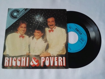 RICCHI POVERI 4 Track / Acapulco / AMIGA [EX] 7SP