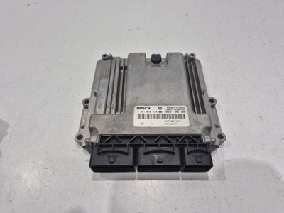 Бортовой компьютер ecu блок управления двигателя renault clio iv 4 kangoo ii 2 0281030438 фото №1