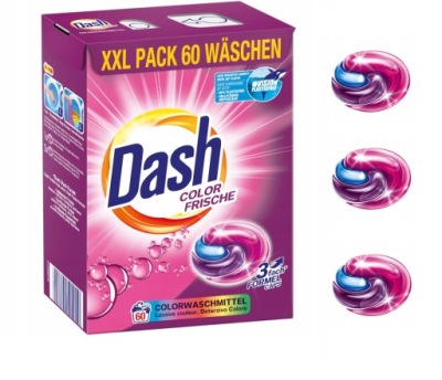 DASH Color Frische mosókapszula színes 3in1 60db német DE