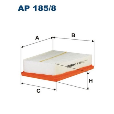 FILTRO AIRE FILTRON AP 185/8  