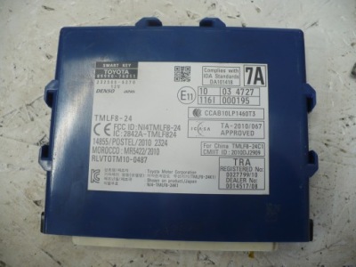 Модуль smart key lexus ct200h 10- фото №1